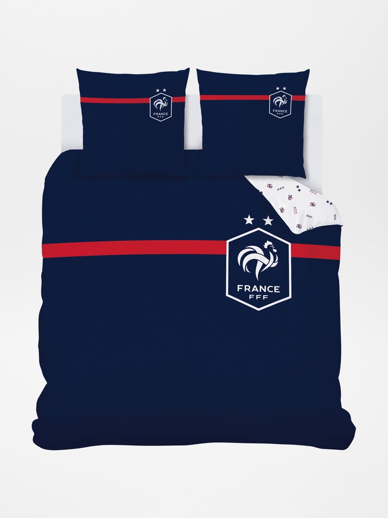 Juego de cama 'FFF' - Doble AZUL - Kiabi