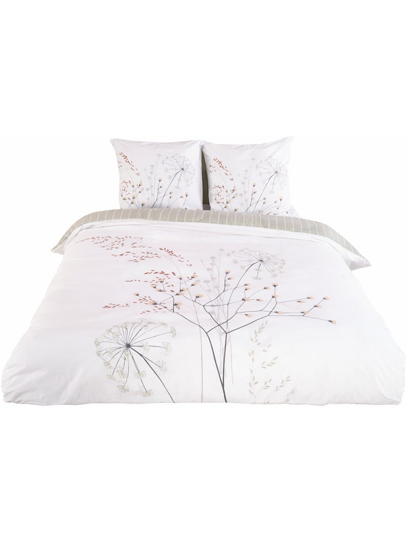 Juego de cama FLOR ZEN Blanco - Kiabi