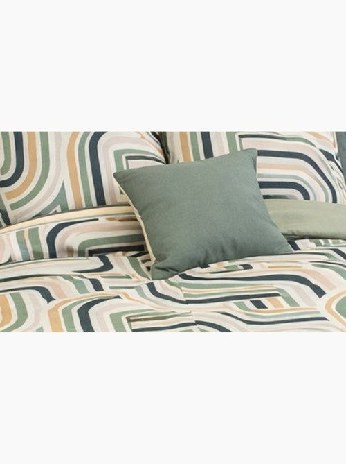 Juego de cama Geométrico RETRO - Kiabi Juego de cama Geométrico RETRO - Kiabi