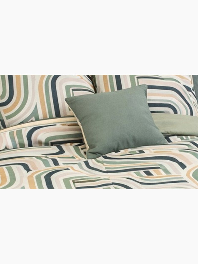 Juego de cama Geométrico RETRO Multicolor - Kiabi
