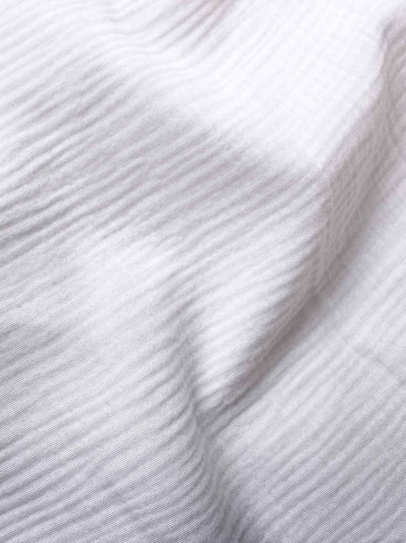 Juego de cama geométrico reversible Blanco - Kiabi