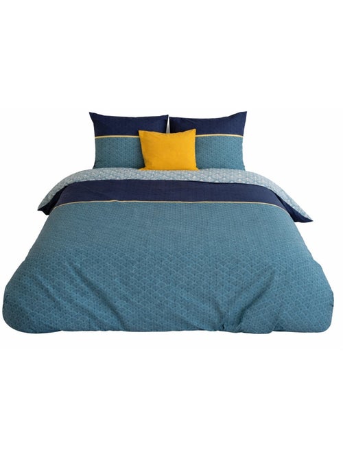 Juego de cama GRÁFICA Elegante - 100% algodón 57 hilos/cm² - Kiabi