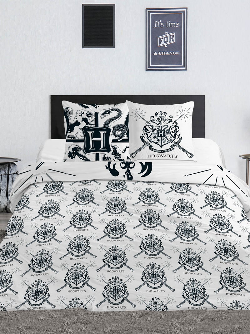 Juego de cama 'Harry Potter' - 2 personas Blanco - Kiabi