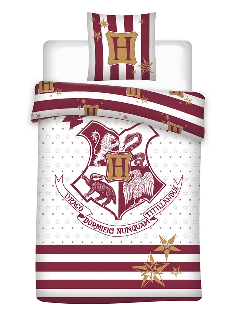 Juego de cama 'Harry Potter' blanco - Kiabi