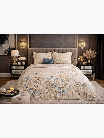 Juego de cama hélia, sobriedad natural y confort atemporal
