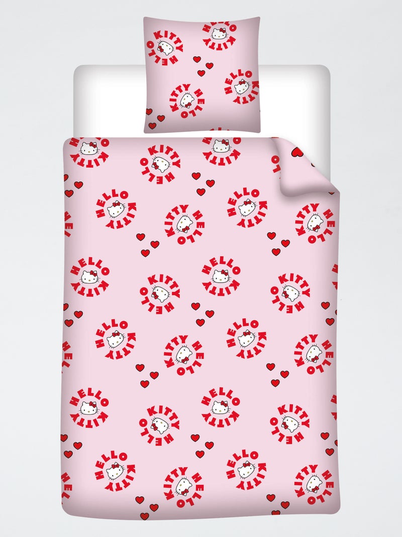 Juego de cama 'Hello Kitty' - 1 juego Rojo - Kiabi