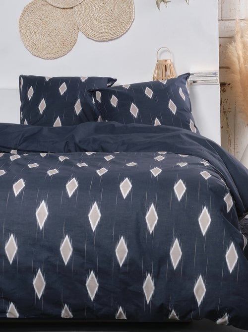 Juego de cama 'ikat'  - Doble - Kiabi
