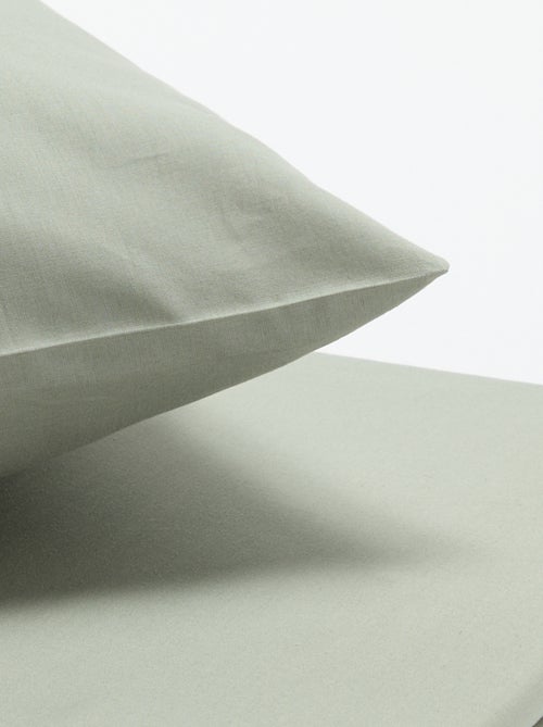 Juego de cama individual - Funda nórdica + 1 funda de almohada - Kiabi Juego de cama individual - Funda nórdica + 1 funda de almohada - Kiabi