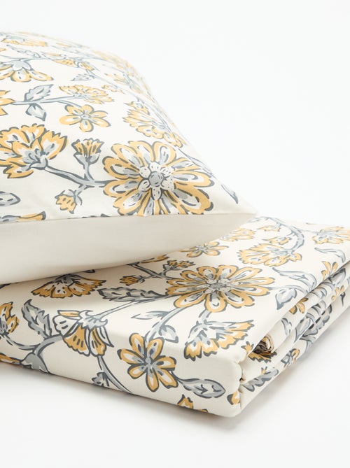 Juego de cama individual (150 x 220 cm) - Kiabi Home - Kiabi Juego de cama individual (150 x 220 cm) - Kiabi Home - Kiabi