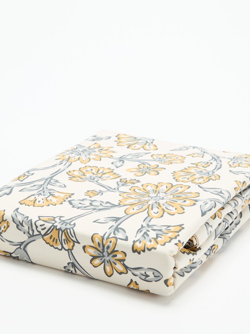 Juego de cama individual (150 x 220 cm) - Kiabi Home Amarillo - Kiabi