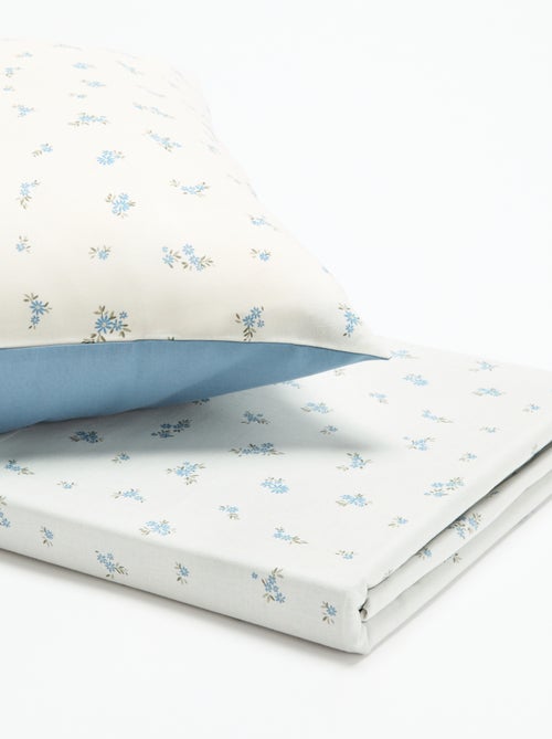 Juego de cama individual (150 x 220 cm) - Kiabi Home - Kiabi Juego de cama individual (150 x 220 cm) - Kiabi Home - Kiabi
