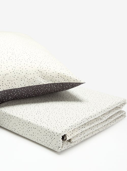 Juego de cama individual (150 x 220 cm) - Kiabi Home - Kiabi Juego de cama individual (150 x 220 cm) - Kiabi Home - Kiabi