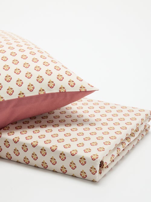 Juego de cama individual (150 x 220 cm) - Kiabi Home - Kiabi Juego de cama individual (150 x 220 cm) - Kiabi Home - Kiabi