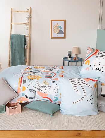 Juego de cama individual de 2 piezas - Funda nórdica + 1 funda de almohada