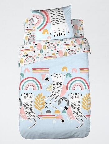 Juego de cama individual de 2 piezas - Funda nórdica + 1 funda de almohada