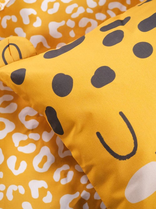 Juego de cama individual de 2 piezas funda nórdica + funda de almohada - Kiabi