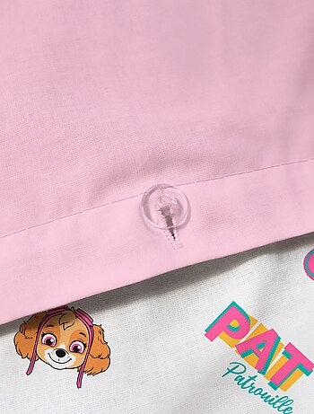 Juego de cama individual de 2 piezas 'Patrulla Canina': funda nórdica + funda de almohada