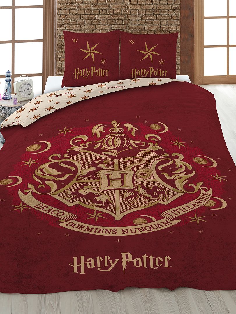 Juego de cama individual 'Harry Potter' ROJO - Kiabi