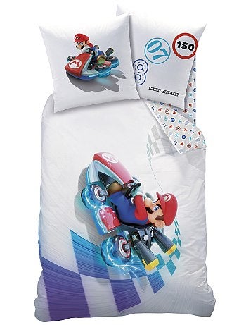 Juego de cama individual 'Mario Kart' - Kiabi