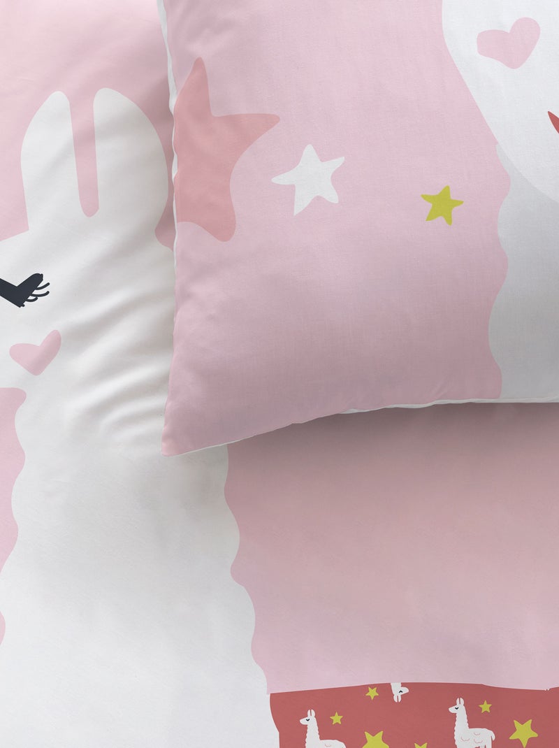 Juego de cama individual reversible BLANCO - Kiabi