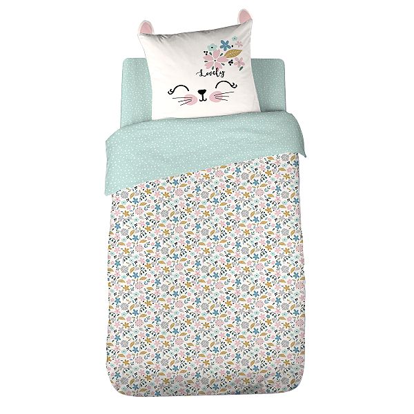 Juego de cama individual reversible Hogar - blanco - Kiabi - 32,00€