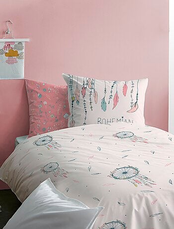 Juego de cama individual reversible