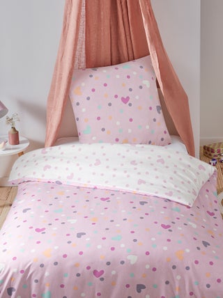 Juego de cama individual reversible