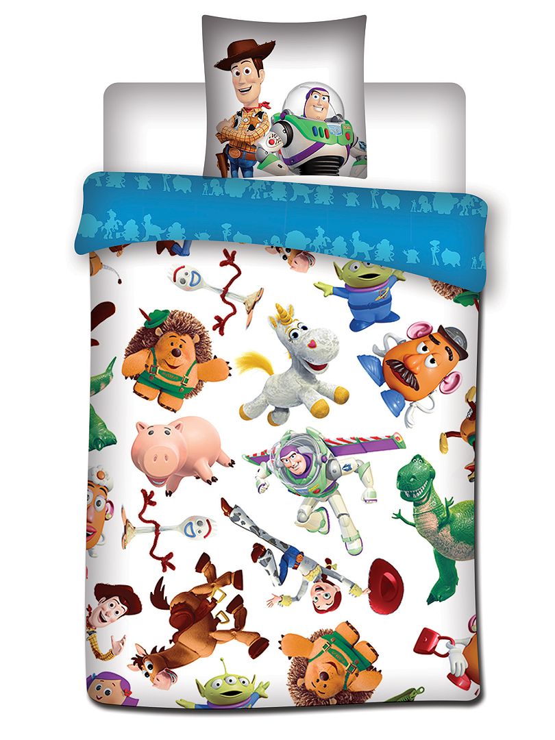 Juego de cama individual 'Toy Story' blanco - Kiabi