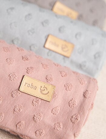 Juego de cama infantil - funda nórdica + funda de almohada en algodón orgánico 'Roba lil planet'