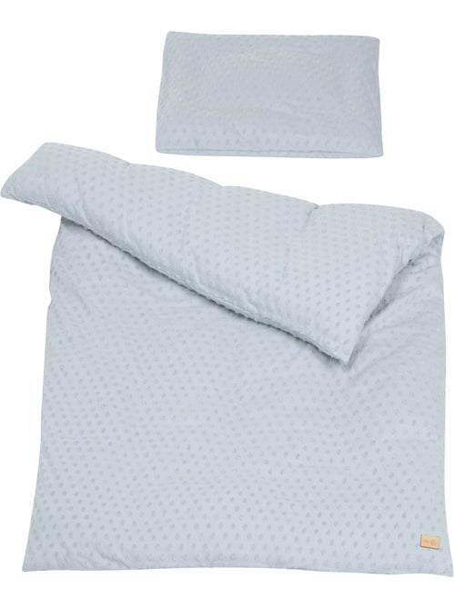 Juego de cama infantil - funda nórdica + funda de almohada en algodón orgánico 'Roba lil planet' - Kiabi Juego de cama infantil - funda nórdica + funda de almohada en algodón orgánico 'Roba lil planet' - Kiabi