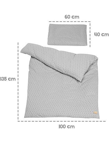 Juego de cama infantil - funda nórdica + funda de almohada en algodón orgánico 'Roba lil planet'