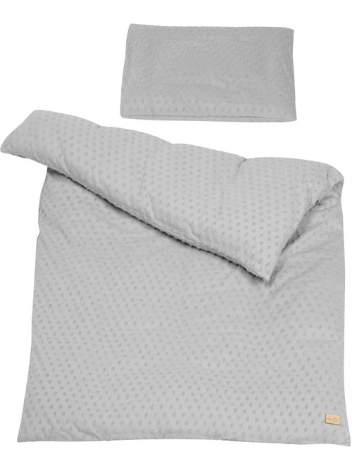 Juego de cama infantil - funda nórdica + funda de almohada en algodón orgánico 'Roba lil planet' - Kiabi Juego de cama infantil - funda nórdica + funda de almohada en algodón orgánico 'Roba lil planet' - Kiabi
