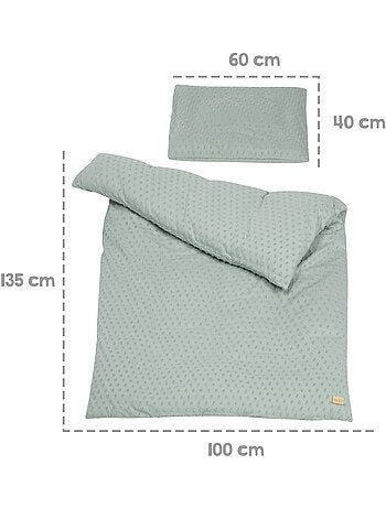 Juego de cama infantil - funda nórdica + funda de almohada en algodón orgánico 'Roba lil planet'