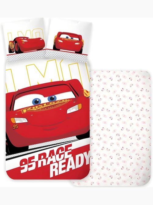 Juego de cama infantil Cars con Rayo McQueen – 100% algodón - Kiabi