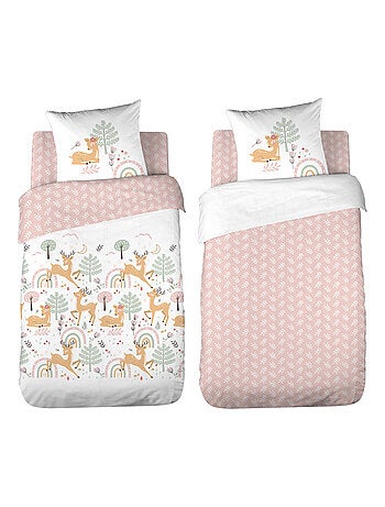 Juego de cama infantil cierva y bosque