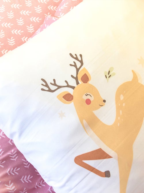 Juego de cama infantil cierva y bosque - Kiabi