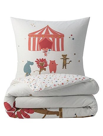 Juego de cama infantil con animales del circo