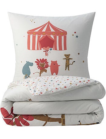 Juego de cama infantil con animales del circo
