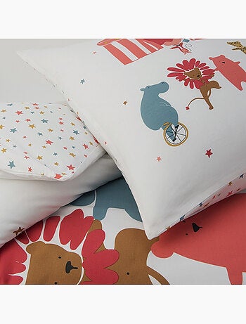 Juego de cama infantil con animales del circo