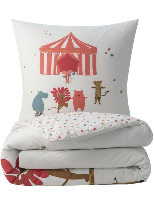 Juego de cama infantil con animales del circo - Kiabi Juego de cama infantil con animales del circo - Kiabi