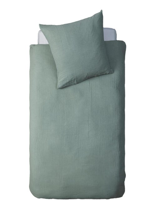 Juego de cama infantil de gasa de algodón - Kiabi