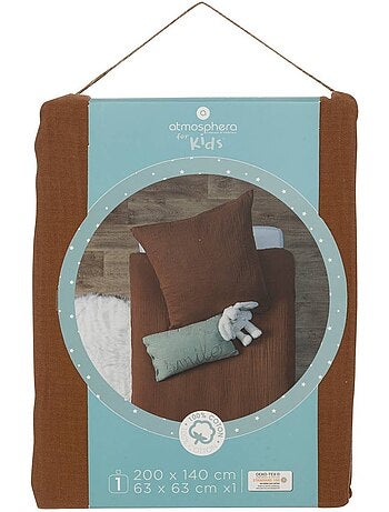 Juego de cama infantil de gasa de algodón