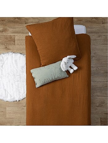Juego de cama infantil de gasa de algodón
