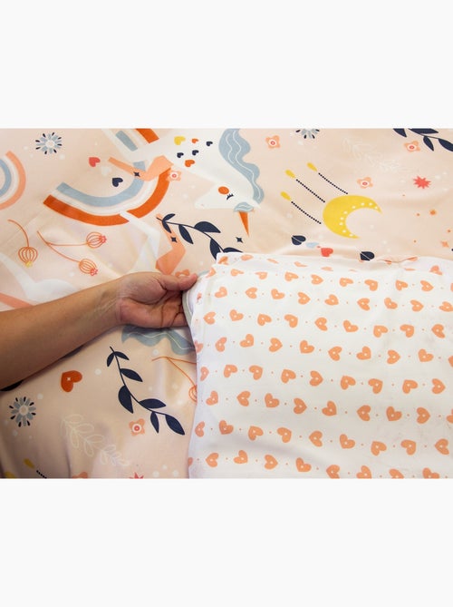Juego de cama infantil de microfibra FEE, 140x200 cm - Kiabi