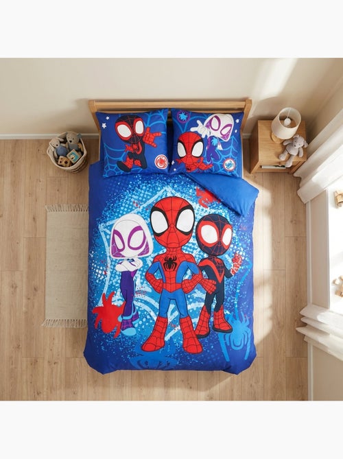 Juego de cama infantil de Spider-Man con Ghost-Spider y Miles Morales – 100% algodón - Kiabi