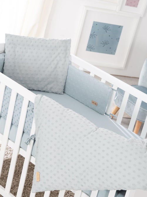 Juego de cama infantil en algodón orgánico - funda nórdica + funda + sábana + protector de cuna - Kiabi
