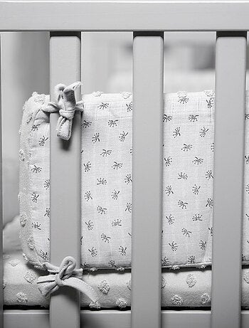 Juego de cama infantil en algodón orgánico - funda nórdica + funda + sábana + protector de cuna