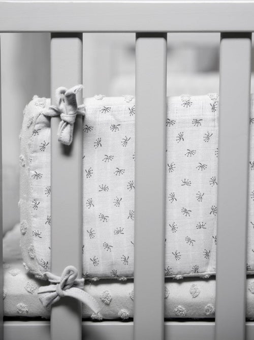 Juego de cama infantil en algodón orgánico - funda nórdica + funda + sábana + protector de cuna - Kiabi