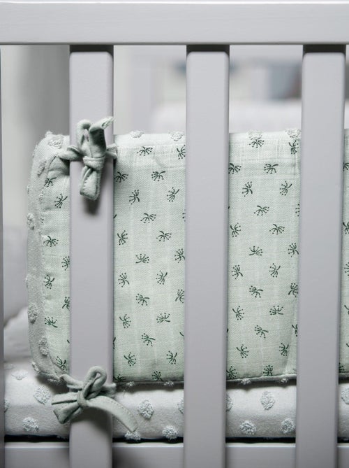 Juego de cama infantil en algodón orgánico - funda nórdica + funda + sábana + protector de cuna - Kiabi