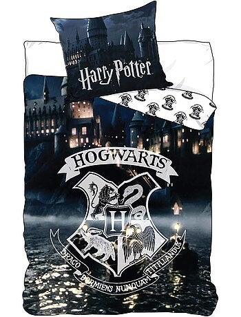Juego de cama infantil Harry Potter reversible – 100% algodón